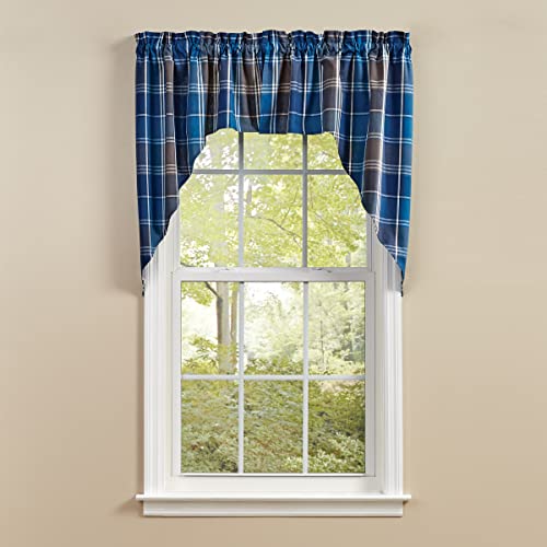 Park Designs Rainy Lake Swag Pair 72 x 36 inches - Cotton Window Treatments