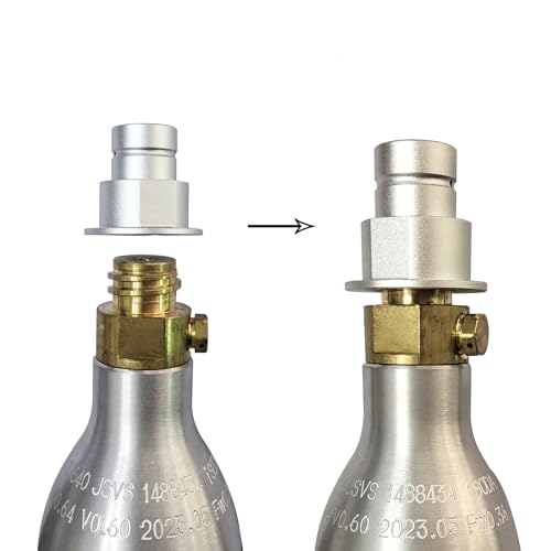 CO2 Cylinder Quick Connect Adapter for Sparkling Water Makers TR21-4