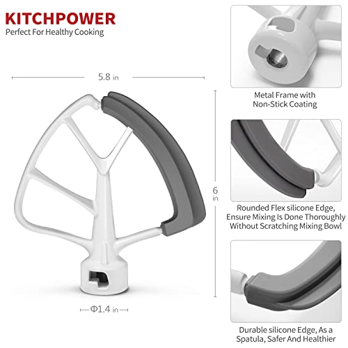 Flex Edge Beater Attachment for 4.5-5 Quart Tilt-Head Stand Mixers