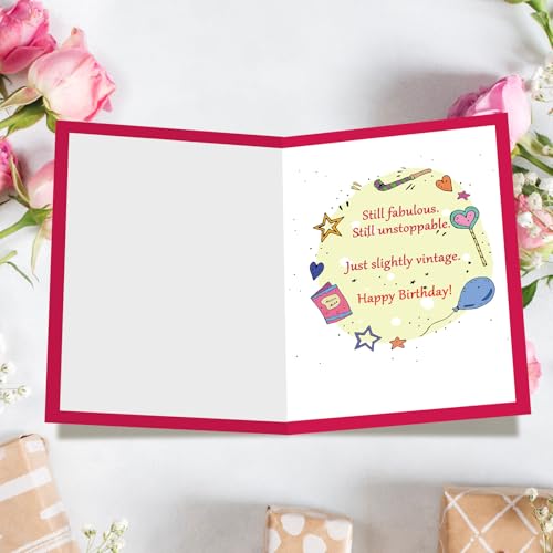 Funny Birthday Card for Best Friend Women Sister Coworker