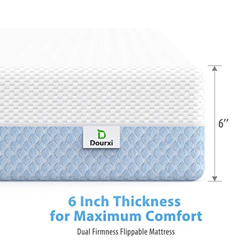 Dual-Sided Gel Memory Foam Crib Mattress for Standard Cribs & Toddler Beds
