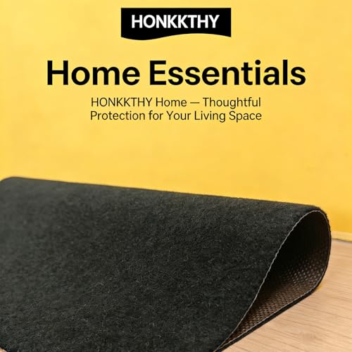 5x7 ft Non-Slip Rug Pad, Waterproof Felt Underlay for Indoor Area Rugs