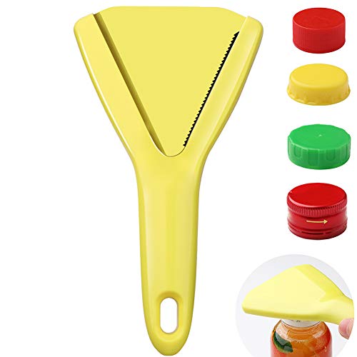 Sukiise Twist-Off Bottle Opener for Weak Hands and Seniors, Durable Metal Teeth