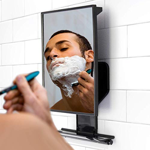 ToiletTree Products Fogless Shower Mirror - Anti-Fog Adjustable