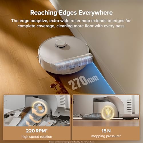 Microfiber Roller Mop Replacement for Curv 2 Flow Robot Vacuum