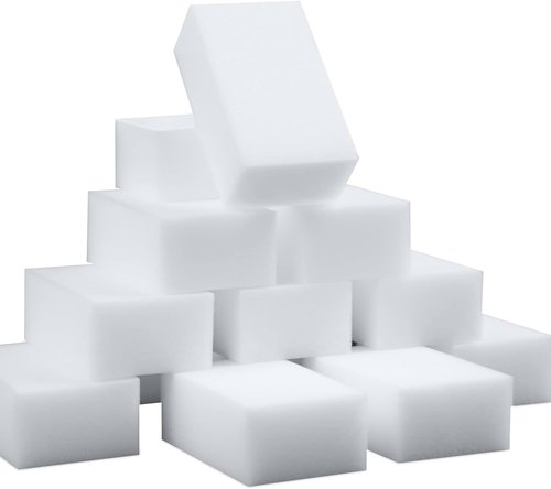 Magic Sponge Eraser | Extra Thick Melamine Cleaning Sponges - 100 Pack for Multi-Surface Use