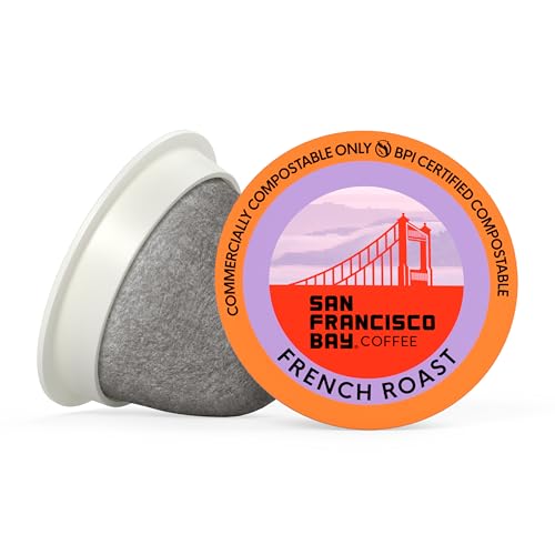 San Francisco Bay French Roast Coffee Pods 80 Count K-Cup Compatible