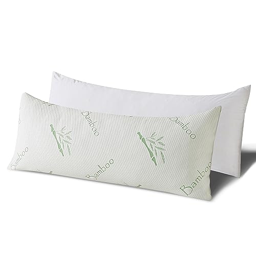 Large 20x54 Full Body Pillow for Adults – Shredded Memory Foam