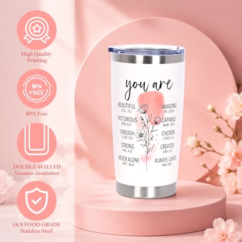 ZYUQFAN Christian Gift Set for Women - Inspirational Religious Gifts for Birthday & Faith