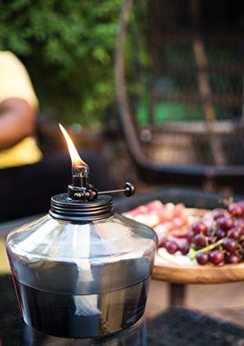 Adjustable Flame Tabletop Votive Torch for Outdoor Patio & Deck Decor