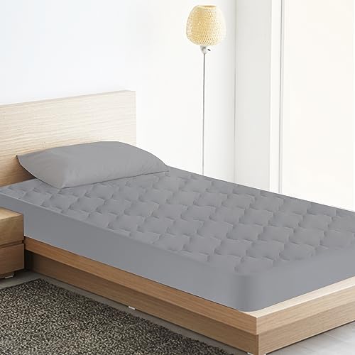 Twin XL Mattress Protector Pad - Waterproof & Cooling, Fits Up to 14"