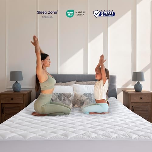 Twin Mattress Protector Pad - Deep Pocket, Washable & Breathable