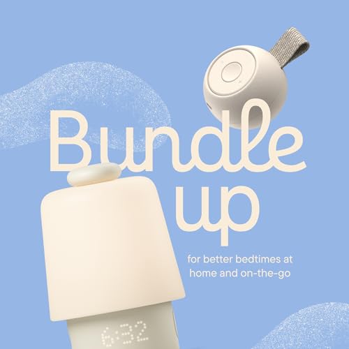 Baby Sound Machine & Portable Travel Sound Machine Bundle (Putty)
