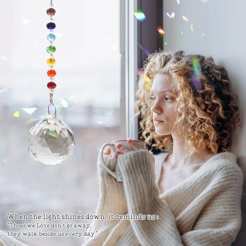 Crystal Suncatcher Memorial Keepsake Sympathy Gift for Loss of Loved One