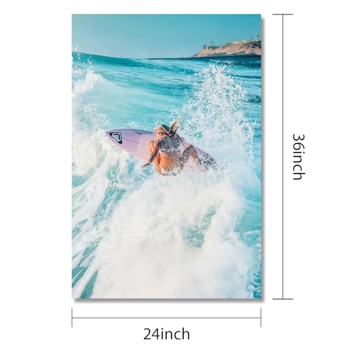 JIMUJIA Custom Canvas Art Print 24" x 36" Personalized Photo Wall Decor