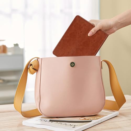 5x7 Photo Album, 52 Pocket Small Picture Keepsake Book with Leather Cover