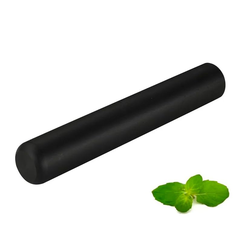 Cocktail Geek Black Cocktail Muddler - Heavy-Duty Bar Tool for Old Fashioned