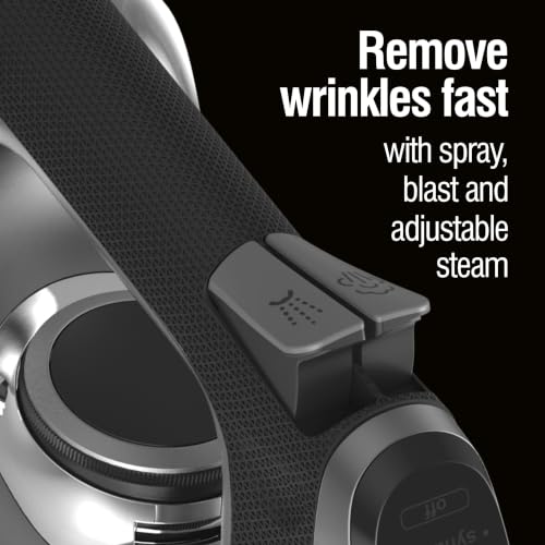 Professional Steam Iron for Clothes, Titanium Ceramic Soleplate, 1700W