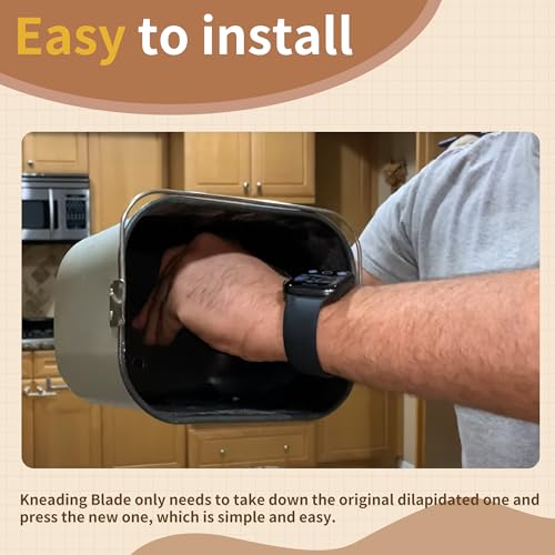 Bread Machine Kneading Blade Replacement for Bread Maker, 3 Pack