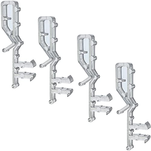 12pcs 2-Inch Hidden Valance Clips for Wood and Faux Wood Blinds