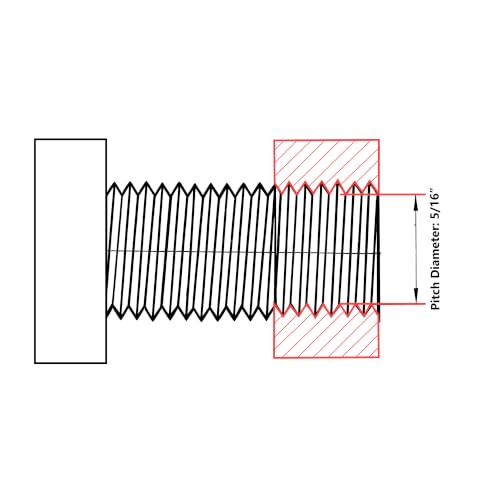 8 Pack Adjustable Furniture Levelers, 3/8"-16 UNC Threaded Leveling Feet