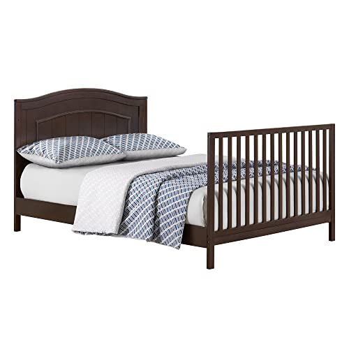 Full-Size Bed Conversion Kit for 4-in-1 Convertible Crib, Espresso