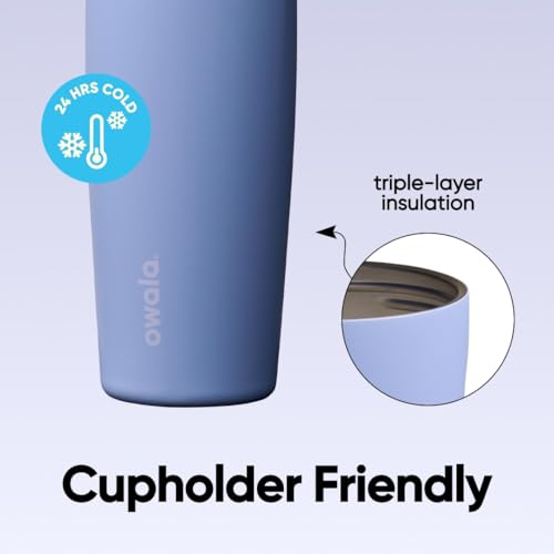 Owala FreeSip Sway Stainless Steel Water Bottle 30 oz Out of the Blue