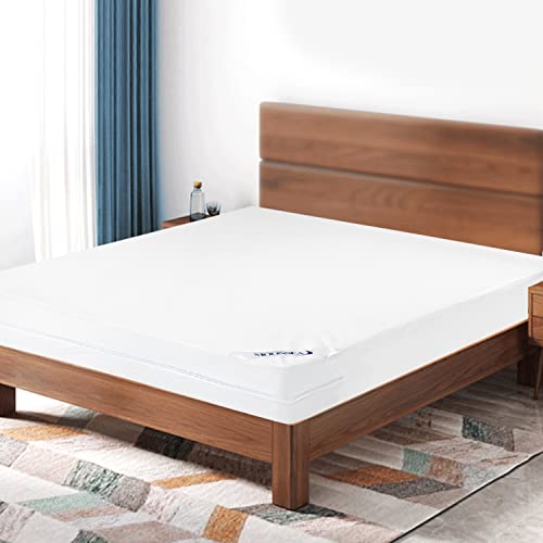 Moonsea 6-Side Waterproof Zippered Twin Mattress Encasement - 2 Pack