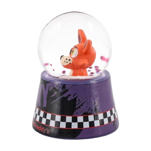 Foxy the Pirate Mini Light-Up Snow Globe - 3-Inch Collectible Figure