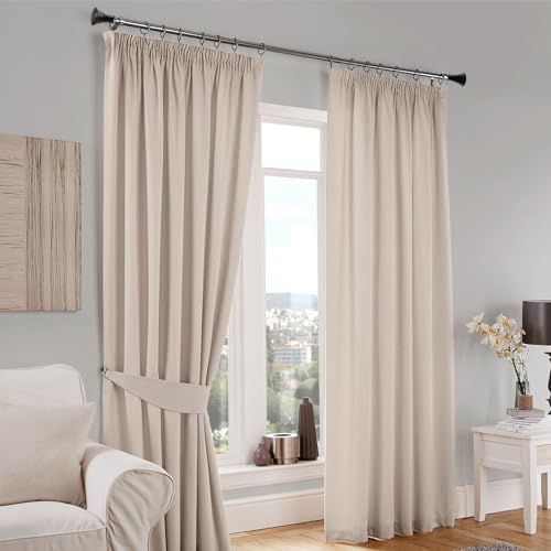 4-Pack Decorative Curtain Rod Finials for 22mm Rods - Black Iron End Caps