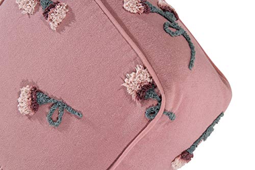 Lorena Canals Handmade Washable Cotton Pouffe - Eco-Friendly Home Footstool