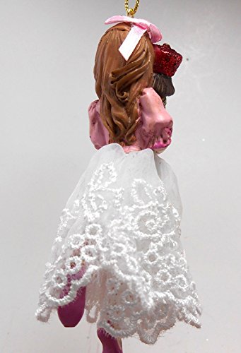 Nutcracker Ornament Clara Girl Holding Nutcracker Christmas Decoration