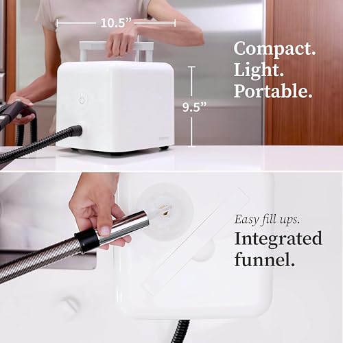 Dupray Neat Steam Cleaner for Home - Multipurpose Chemical-Free Steamer with 17 Accessories