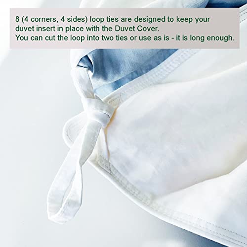 Luxury Long-Staple Cotton Duvet Cover - Twin XL, White