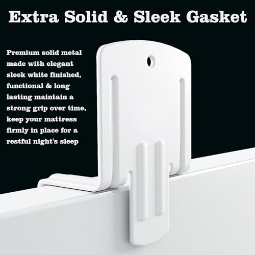 Set of 8 Anti-Slip Mattress Gaskets for Secure Fit