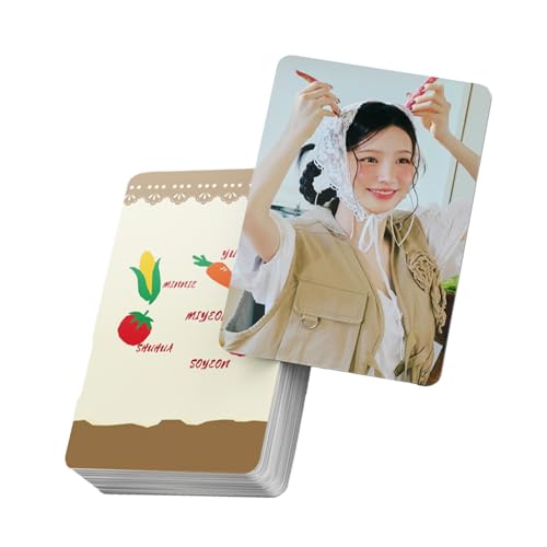 (G)I-DLE I Feel Photo Card Set - 60-Piece High-Definition Collection