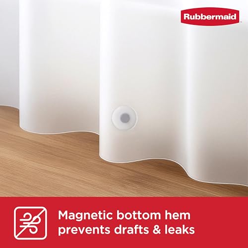 Heavyweight PEVA Shower Curtain Liner 70x72 with Weighted Magnetic Hem