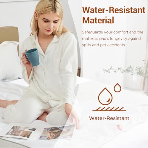 Heated Mattress Pad Twin Size with Foot Temperature Control