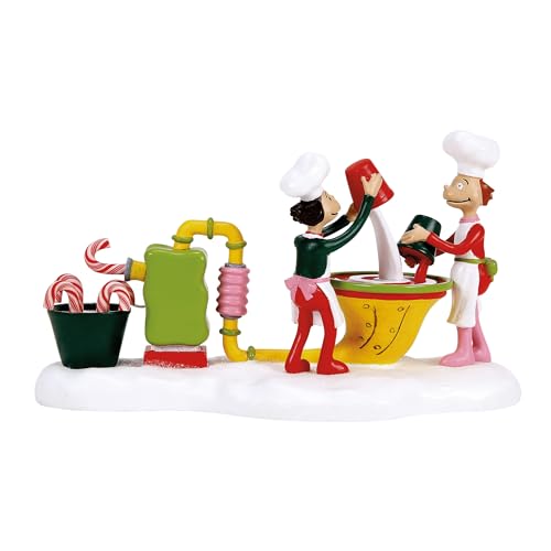Who-Ville Candy Crew Christmas Village Figurine - Hand-Painted Resin, 3.5 Inch