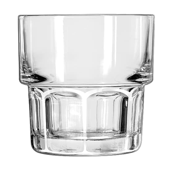 Libbey Gibraltar 7 oz. Stackable Rocks Glass - Clear, Commercial Grade