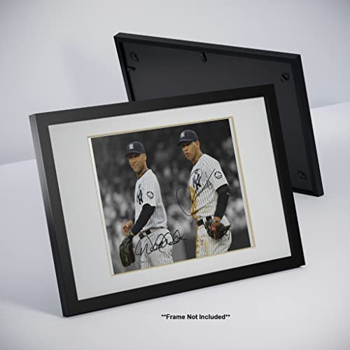 Autographed Sports Memorabilia Photo - Derek Jeter & Alex Rodriguez Wall Art