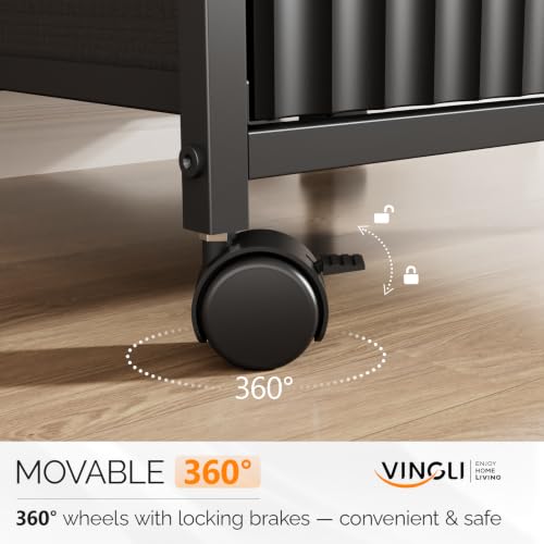 2-Drawer Mobile File Cabinet with Wheels for Under Desk Storage