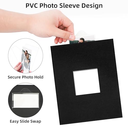4x6 Photo Album with Linen Cover - 200 Pocket Slip-in Organizer