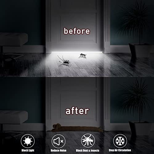 Weighted Under Door Draft Stopper - 36 Inch Decorative Dog Door Snake