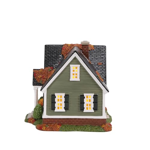 Lighted Ceramic Halloween Village Building - Harvest November 13th