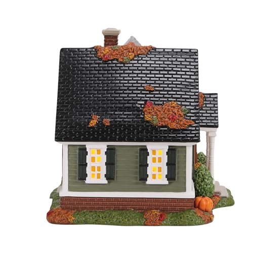 Lighted Ceramic Halloween Village Building - Harvest November 13th