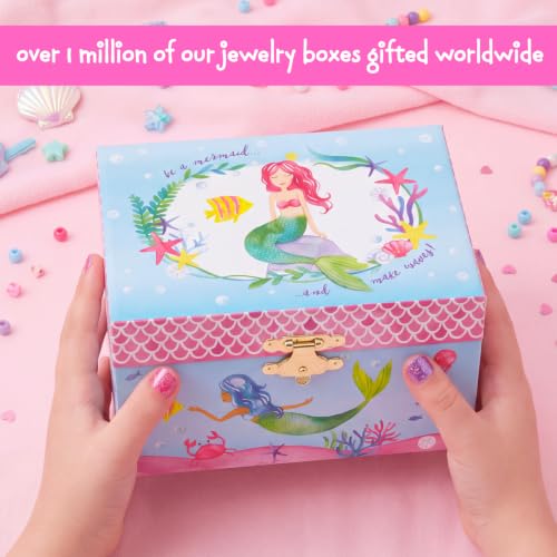 Jewelry Box for Girls - Musical Mermaid Design with Storage Compartments