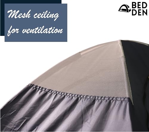 Foldable Privacy Bed Tent for Twin XL - Pop-Up Dorm Room Sleep Canopy