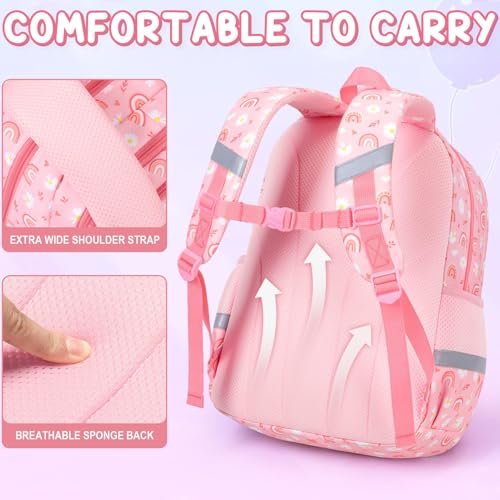 3-Piece Kids Backpack Set with Insulated Lunch Bag and Pencil Case