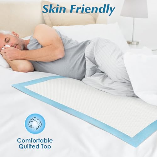 Wowflash 50-Count Disposable Underpads 30x36 XXL Incontinence & Pet Pads